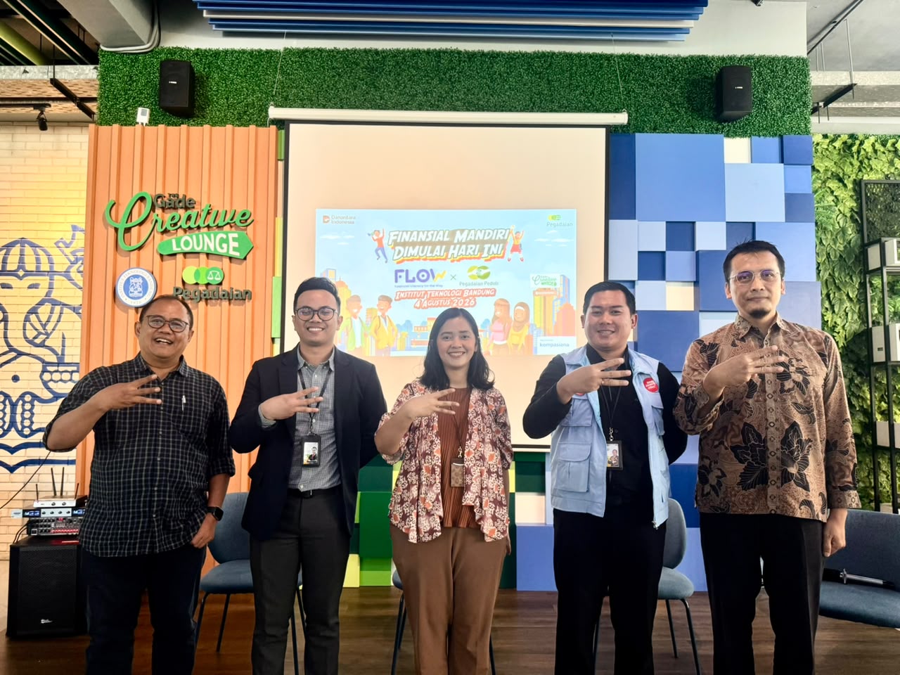 Pegadaian Jabar Dorong Generasi Muda Melek Finansial Lewat Program FLOW di Kampus ITB Jatinangor.