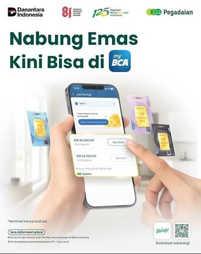 Kolaborasi Pegadaian dan BCA Dorong Tren Investasi Emas, Kini perluas Ekosistem Digital.